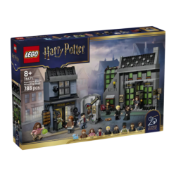 Set de construction LEGO Harry Potter 76471 Boutiques de Sorciers dans le Chemin de Traverse 788 pièces À partir de 8 ans