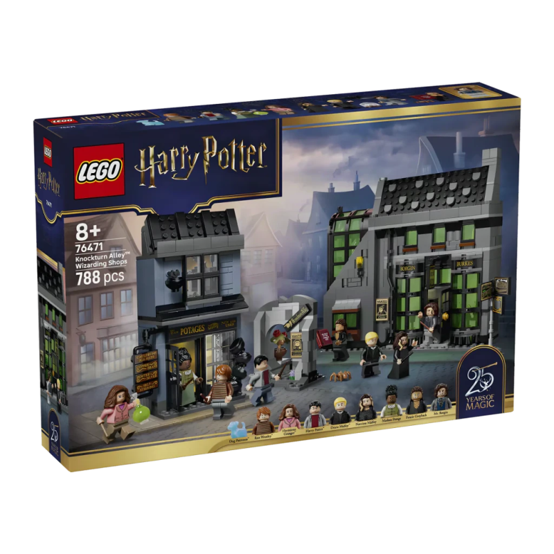 Set de construction LEGO Harry Potter 76471 Boutiques de Sorciers dans le Chemin de Traverse 788 pièces À partir de 8 ans