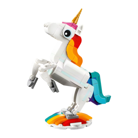 Set de Construction LEGO Creator 3 en 1 Licorne Magique 31140