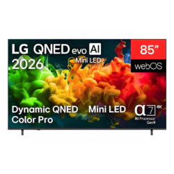LG 85QNED81B6A 85 pouces 4K QNED HDR10 webOS Smart TV
