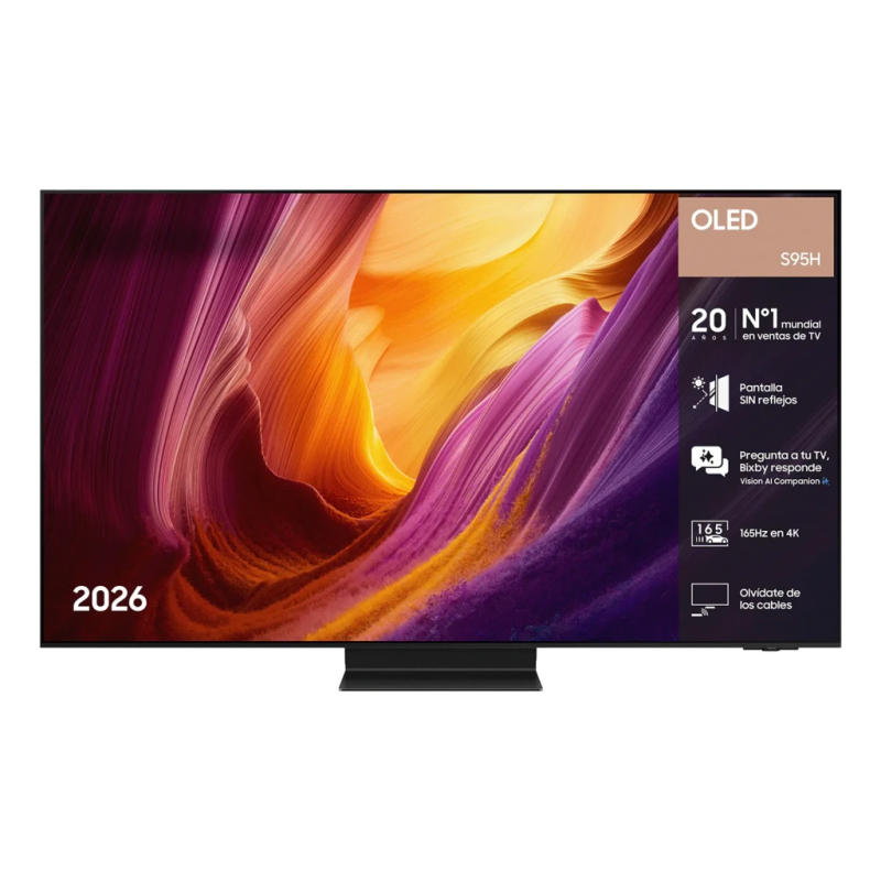 Samsung TQ65S95H 65 pouces 4K OLED 100Hz HDR10+ Tizen Smart TV