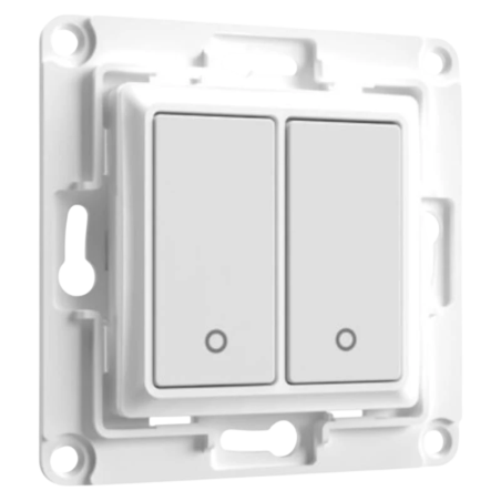 Shelly Wall Switch WS2 Blanc compatible avec Alexa et Google Interrupteur à 2 boutons