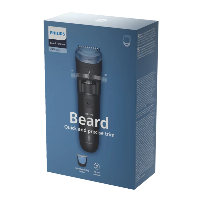 Philips Série 3000 BT3620 Lames auto-affûtantes sans fil Tondeuse à barbe