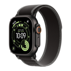 Apple Watch Ultra 3 49mm GPS + Cellular 64GB Noir NFC 72h Titane 10ATM