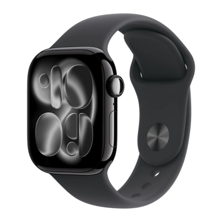 Apple Watch Series 11 GPS 42mm Noir Jais NFC 38 heures Aluminium 5ATM