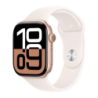 Apple Watch Series 10 GPS 46mm Or Rose NFC FC SpO2 Température cutanée