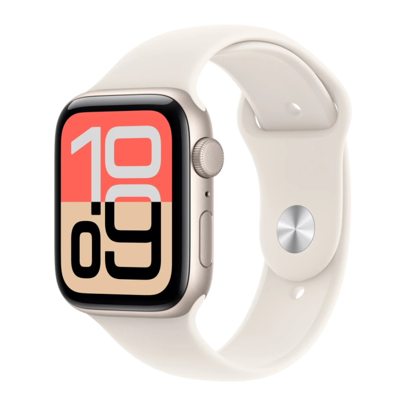 Apple Watch SE (3e génération) GPS 44 mm Beige Appels Bluetooth