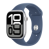 Apple Watch Series 10 GPS + Cellular 46mm Argent GPS 4G LTE NFC