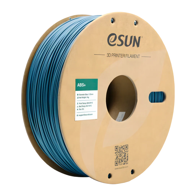 Filament 3D eSUN ABS+ 1.75mm Gris 1kg FDM 40–100 mm/s