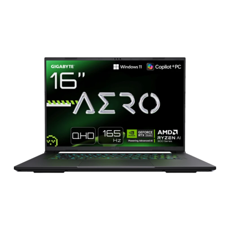 Gigabyte Aero X16 1WH93DEC64AH 32GB/1TB SSD 16 pouces IPS QHD+ AMD Ryzen AI 7 350 NVMe PCIe 4.0 RTX 5070 8GB GDDR7 PC portable