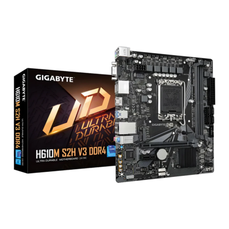 Gigabyte H610M S2H V3 DDR4 Intel H610 LGA1700 mATX Carte mère