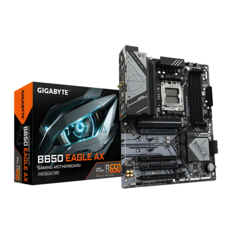 Gigabyte B650 EAGLE AX AMD B650 AM5 DDR5 ATX WiFi 6E 3 emplacements M.2 Carte mère