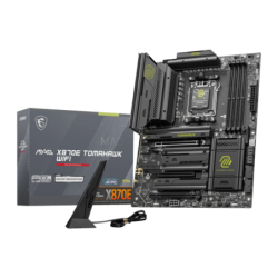 MSI MAG X870E Tomahawk WiFi AMD X870E AM5 DDR5 ATX WiFi 7 4 emplacements M.2 Carte mère
