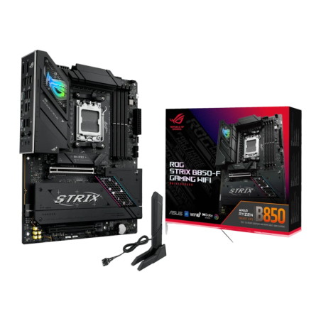 ASUS ROG STRIX B850-F GAMING WiFi AMD B850 AM5 DDR5 ATX 2,5G Ethernet 4 emplacements M.2 Carte mère