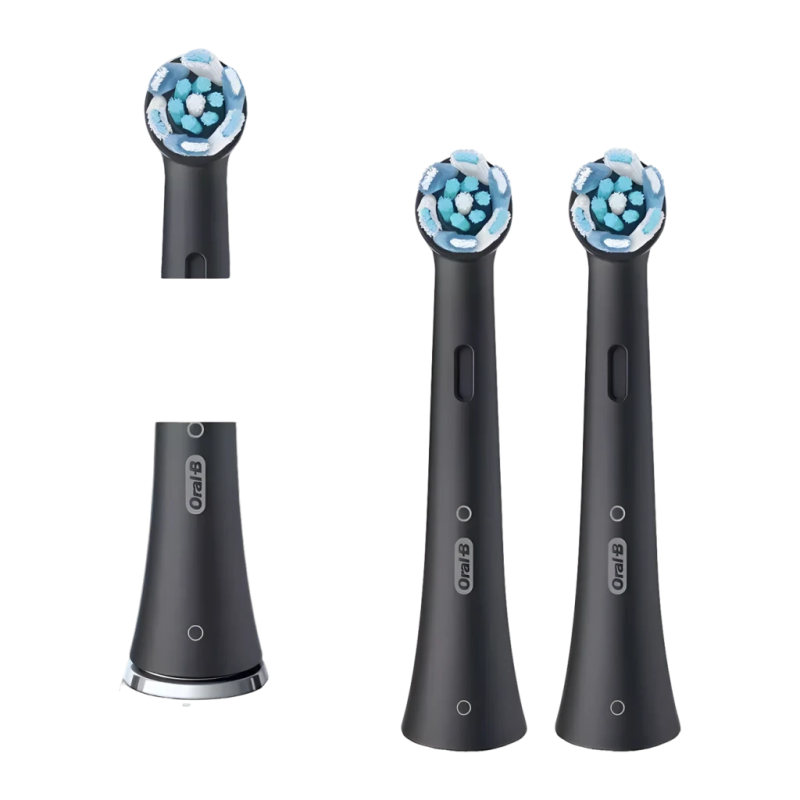 Brossettes de rechange Oral-B iO Ultimate Clean Noir Pack 2 Unités