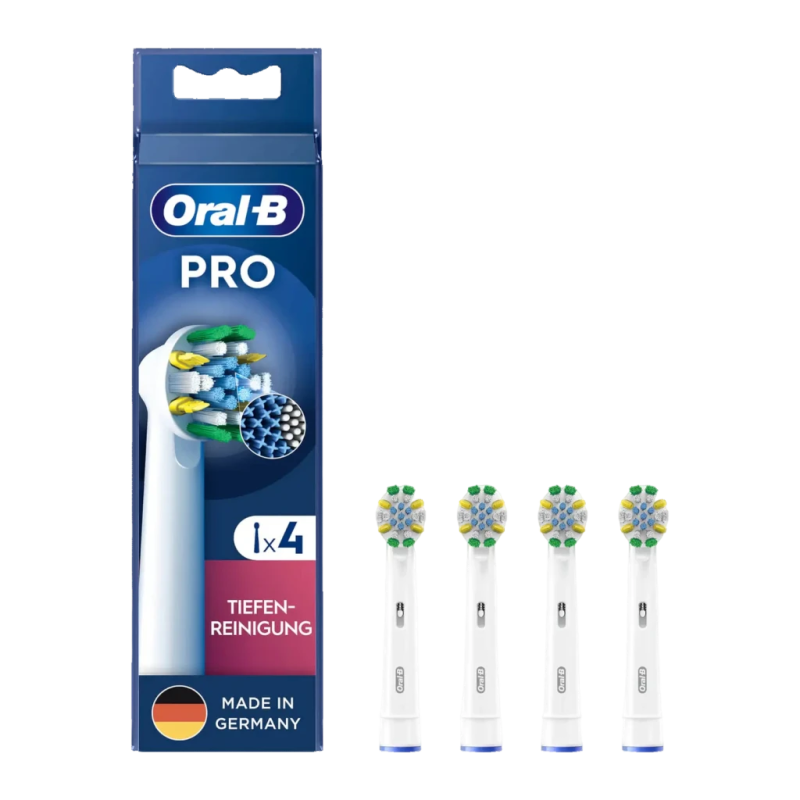 Tête de remplacement Oral-B Pro Deep Cleaning Pack 4 unités
