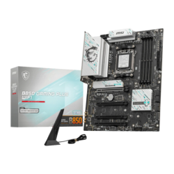 MSI B850 Gaming Plus WiFi AMD B850 AM5 DDR5 ATX WiFi 7 3 emplacements M.2 Carte mère