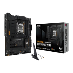 ASUS TUF Gaming A620M-Plus WiFi A620 AM5 DDR5 mATX WiFi 6E 2,5G Ethernet 2 emplacements M.2 Carte mère