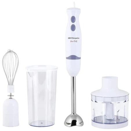 Orbegozo BT 1320 400W 2 vitesses acier inoxydable Mixeur plongeant