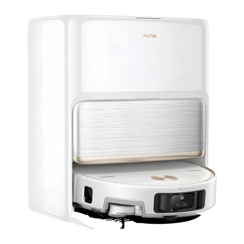 MOVA V70 Ultra Complete Capteur ultrasonique 40000Pa laveur de sols autonettoyage 6400mAh Robot aspirateur