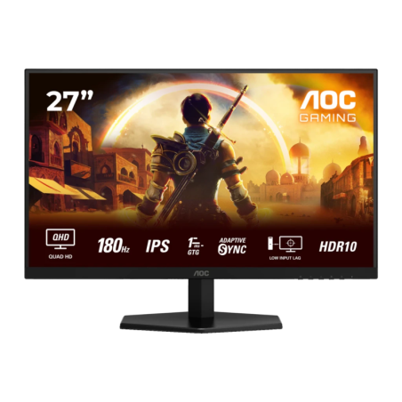 AOC Q27G42XE 27 pouces 2K Fast IPS 180Hz 1ms Écran gaming