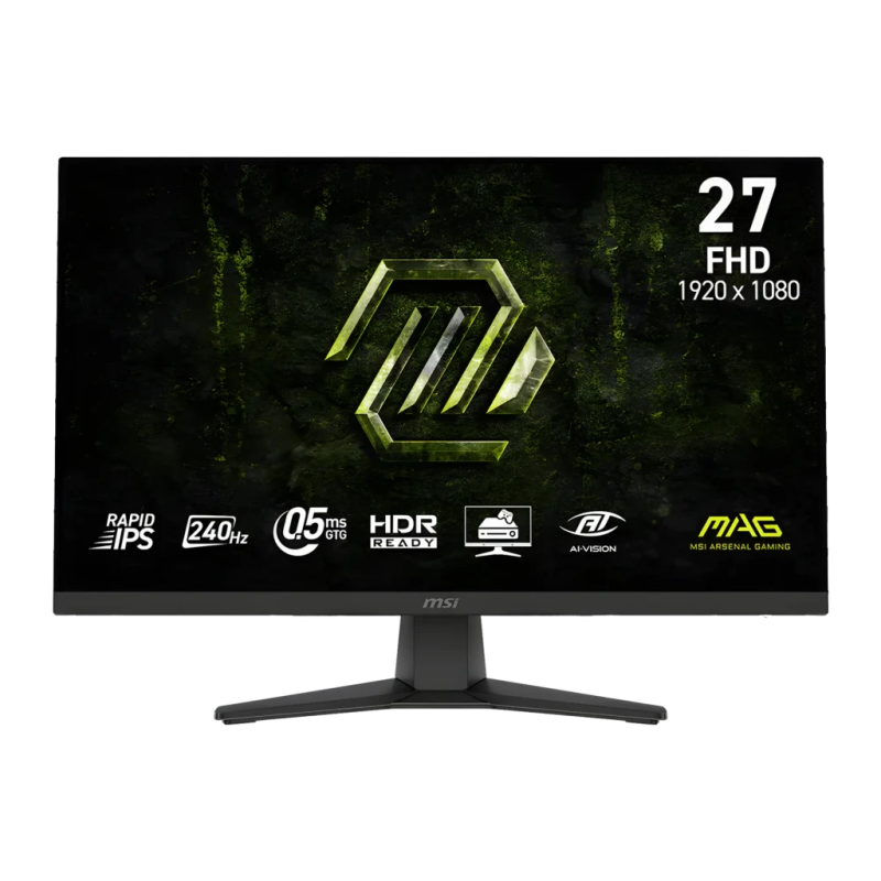 MSI MAG 272F X24 27 pouces Full HD Rapid IPS 240Hz 0,5ms Écran