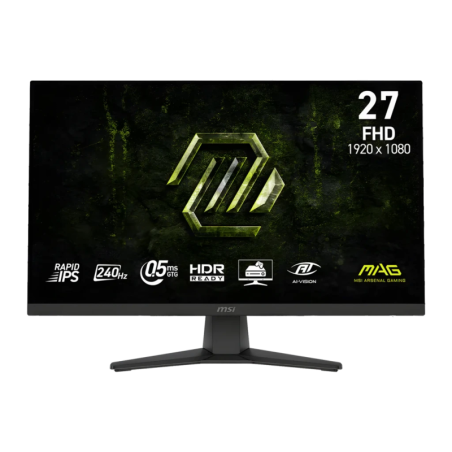 MSI MAG 272F X24 27 pouces Full HD Rapid IPS 240Hz 0,5ms Écran