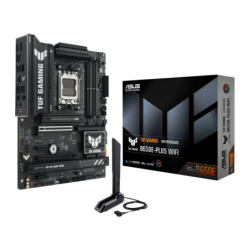 ASUS TUF Gaming B650E-PLUS WiFi AMD B650E AM5 DDR5 ATX 2,5G Ethernet 3 emplacements M.2 Carte mère