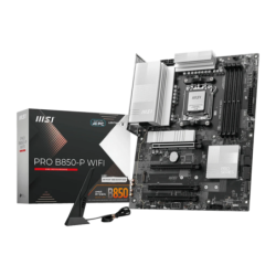 MSI PRO B850-P WiFi AMD B850 AM5 DDR5 ATX WiFi 7 2,5G Ethernet 3 emplacements M.2 Carte mère