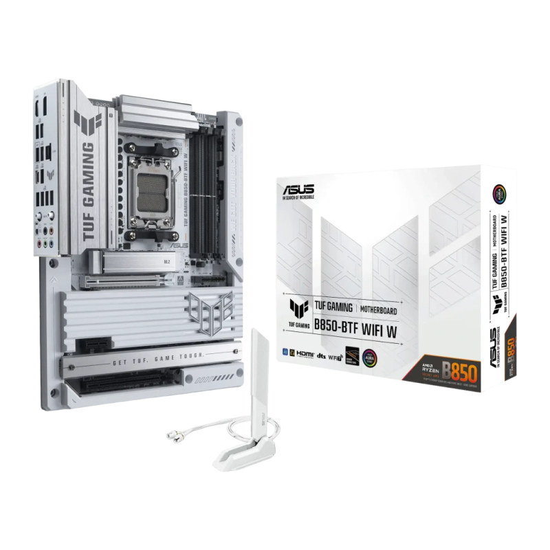 ASUS TUF Gaming B850-BTF WiFi W B850 AM5 DDR5 ATX WiFi 7 3 emplacements M.2 Carte mère