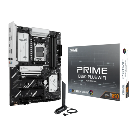ASUS PRIME B850-PLUS WiFi AMD B850 AM5 DDR5 ATX WiFi 6E 2,5G Ethernet 3 emplacements M.2 Carte mère