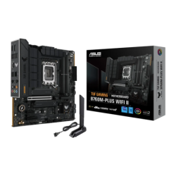 ASUS TUF Gaming B760M-Plus WiFi II B760 LGA1700 DDR5 mATX 2,5G Ethernet 3 emplacements M.2 Carte mère
