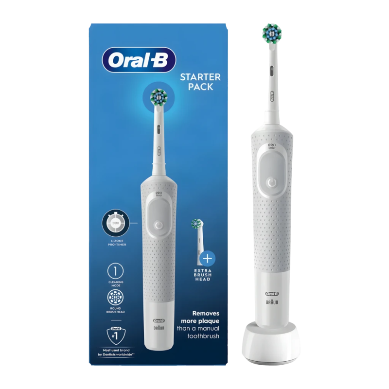 Oral-B Vitality 100 Starter Pack Oscillante Brosse à dents électrique