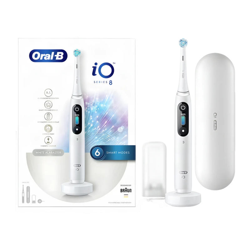 Oral-B iO Serie 8 IA 6 Modes sans fil Brosse à dents électrique
