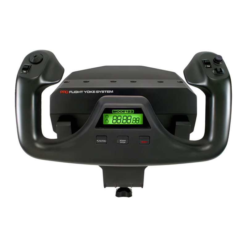 Logitech Pro Flight Yoke System PC Quadrant des gaz inclus