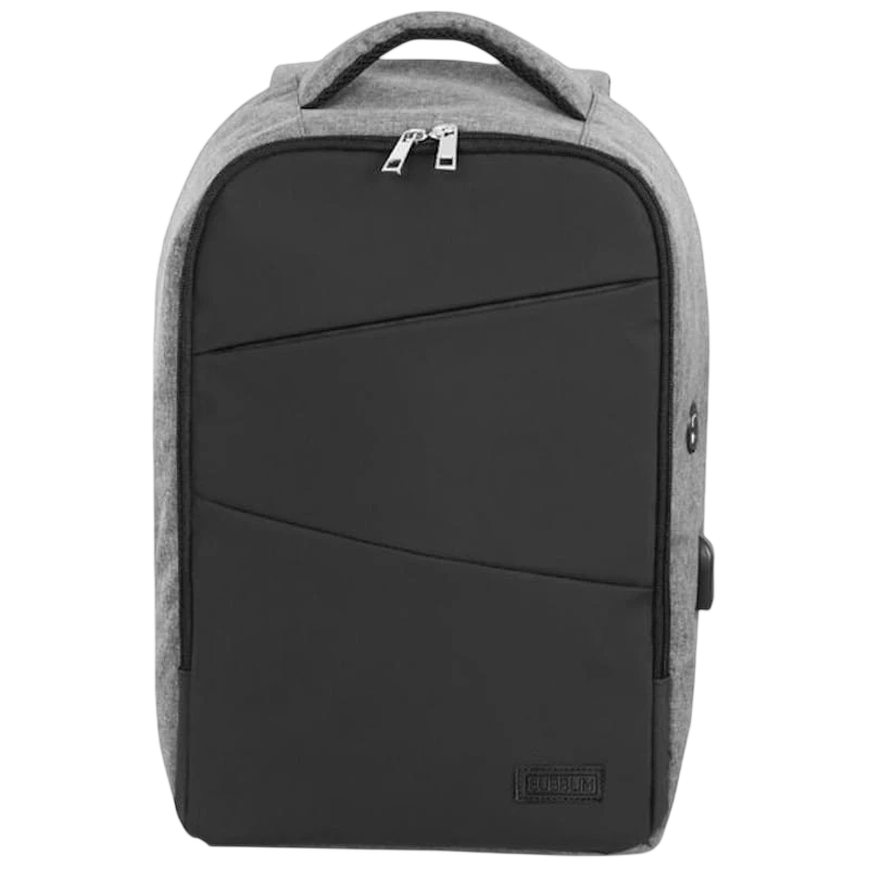 Subblim Secure V2 AP Sac à Dos Ordinateur Portable 15.6" Antivol Gris