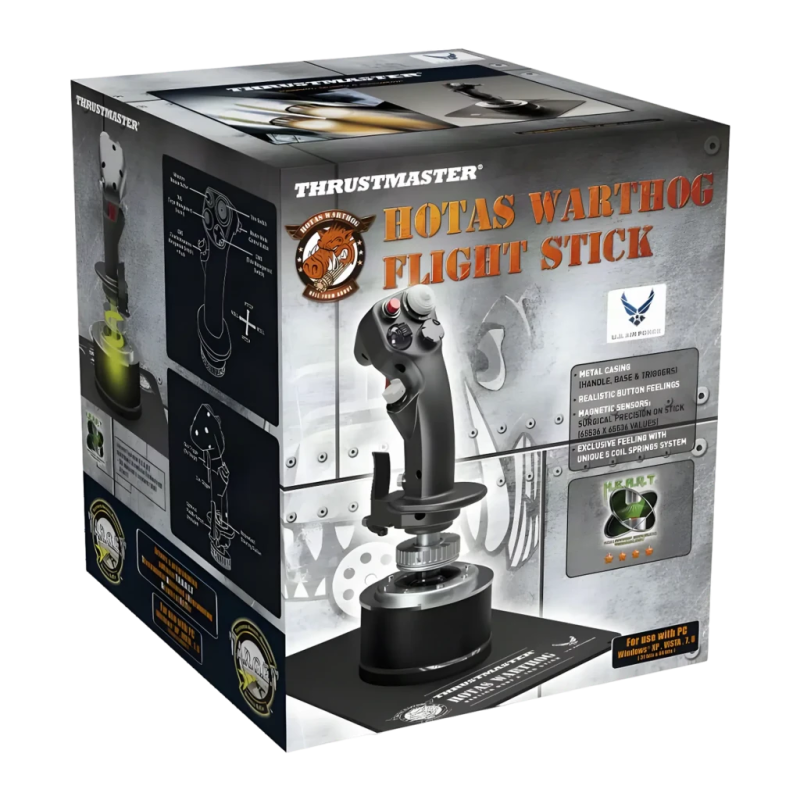 Joystick Thrustmaster HOTAS Warthog Flight Stick 19 boutons