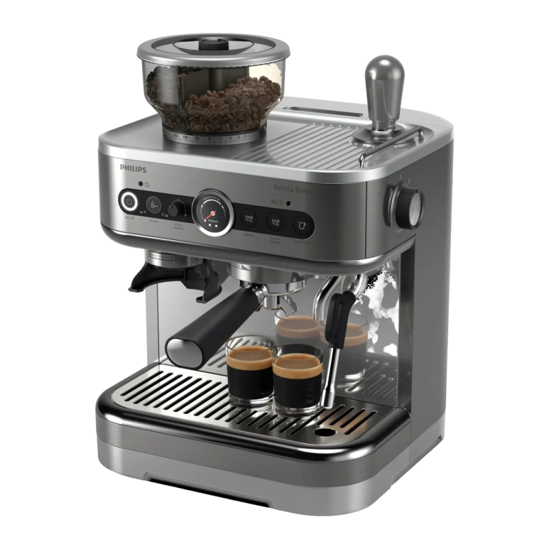Philips Barista Brew PSA3228/01 1350W 15 bars moulin intégré Machine expresso