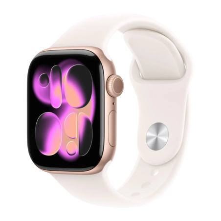 Apple Watch Series 11 GPS 42mm Or Rose NFC 38h Aluminium 5ATM