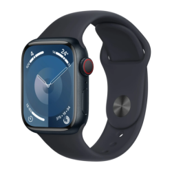 Apple Watch Series 9 41mm GPS + Cellular Minuit 4G LTE NFC