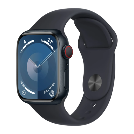 Apple Watch Series 9 41mm GPS + Cellular Minuit 4G LTE NFC