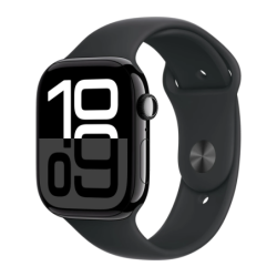 Apple Watch Series 10 GPS + Cellular 46mm Noir NFC 18h (36h mode économie d'énergie)