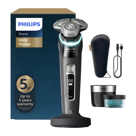 Philips i9000 Prestige XP9200/30 SkinIQ sec et mouillé 60 min Rasoir électrique