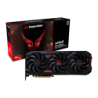 PowerColor Radeon RX 9070 XT Red Devil 16GB OC GDDR6 3 ventilateurs HDMI 2.1 Carte graphique