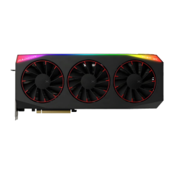XFX Radeon RX 9070 XT Mercury Magnetic Air RGB OC 16GB GDDR6 3 ventilateurs HDMI 2.1 3 DisplayPort Carte graphique