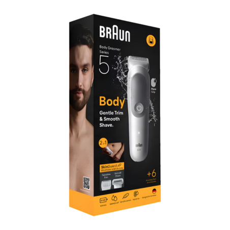 Braun Wet & Dry Ion lithium sec et mouillé sans fil 100 min Tondeuse corporelle