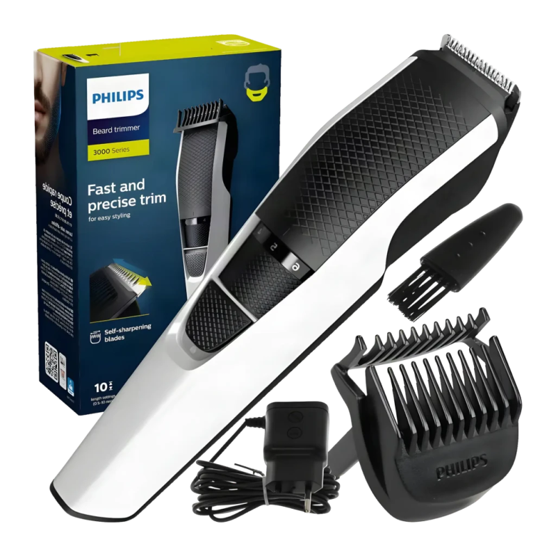 Philips BeardTrimmer Series 3000 BT3239/15 sans fil 90 min Tondeuse à barbe