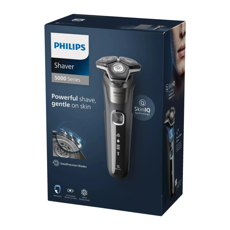 Philips Shaver Series 5000 S5887/10 60 min Rasoir électrique