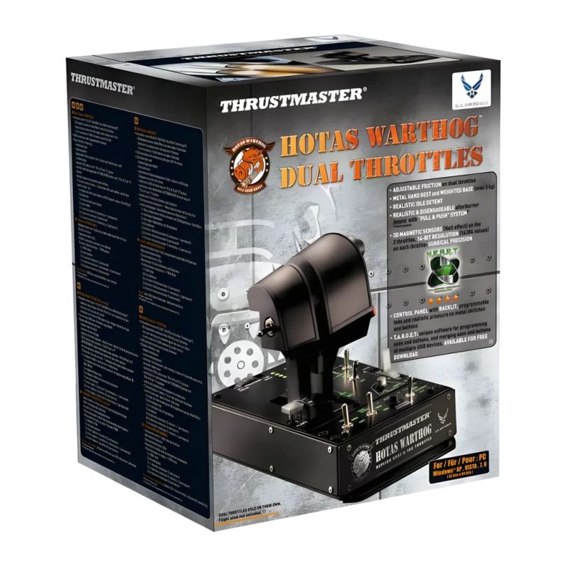 Throttle Thrustmaster HOTAS Warthog Dual PC 246x199mm