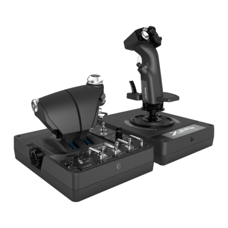 Joystick HOTAS Logitech X56 Rhino H.O.T.A.S. PC 31 Boutons